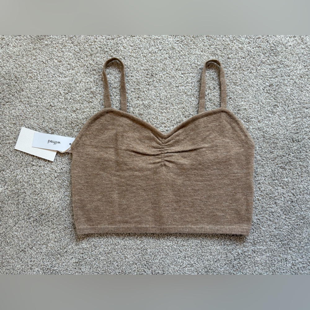 Aritzia Wilfred Shelby Sweater Tank